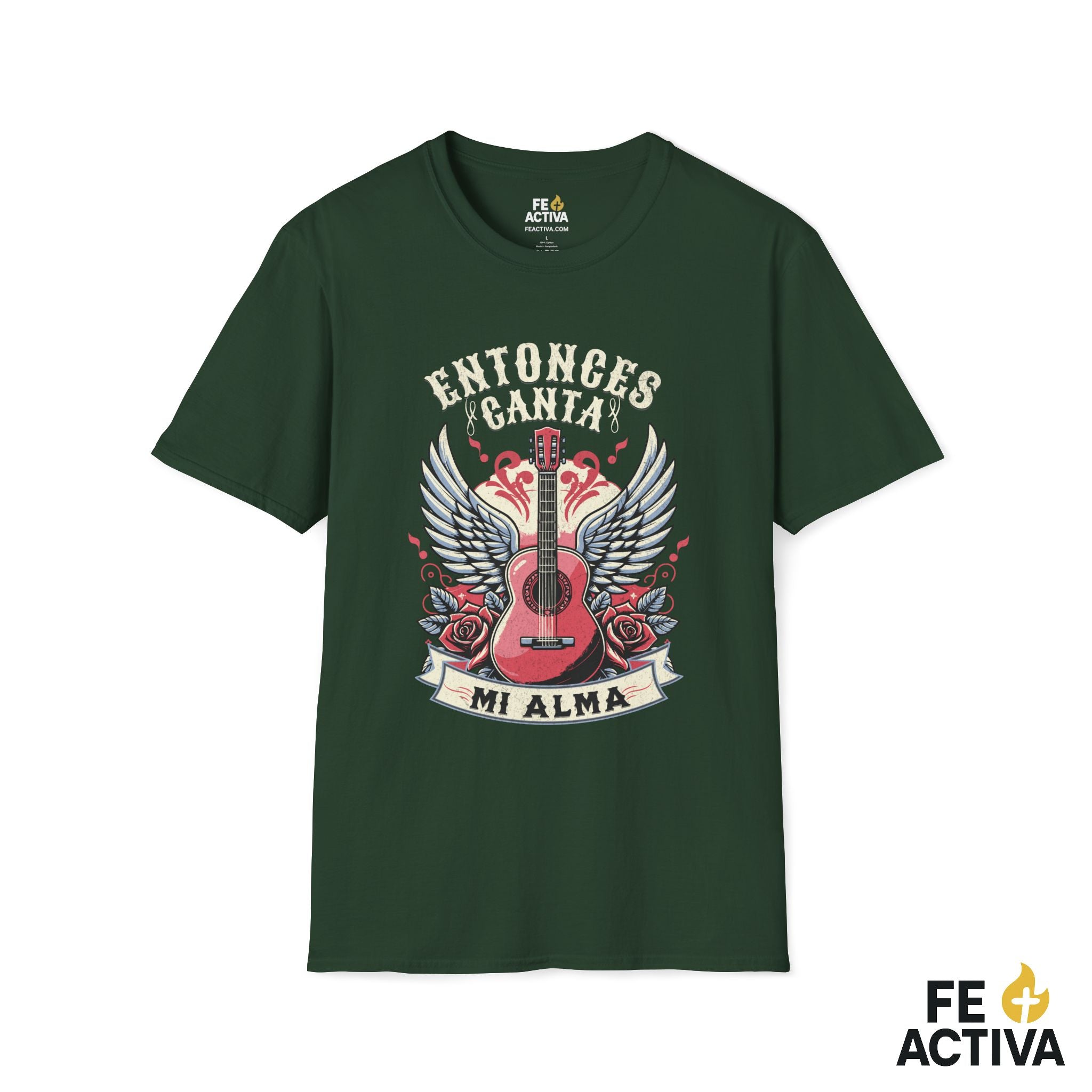 Entonces Canta Mi Alma – Salmo 104:33 | Camiseta Cristiana | Fe Activa