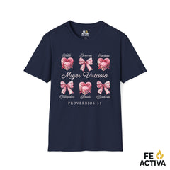Mujer Virtuosa – Proverbios 31 | Camiseta Cristiana | Fe Activa