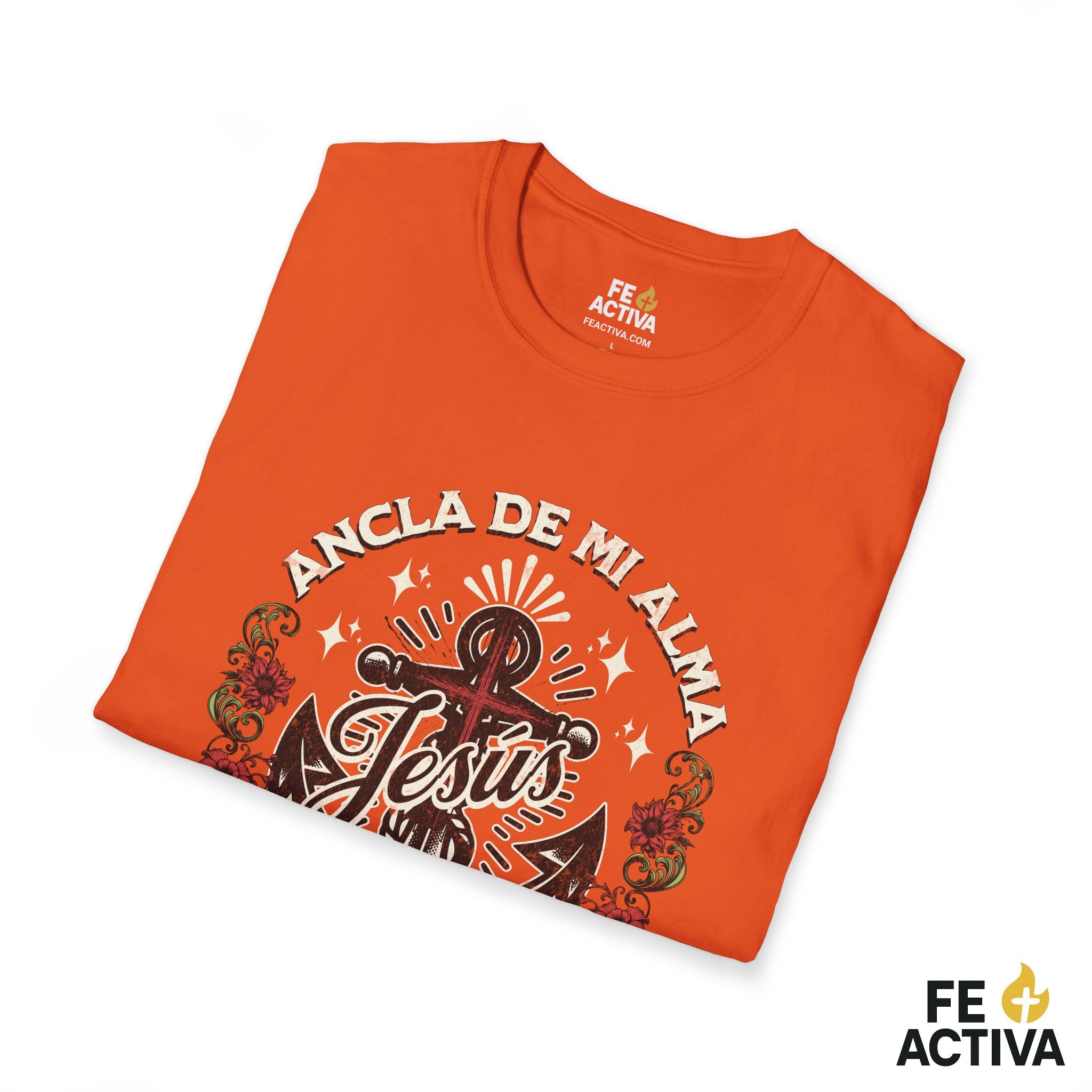 Ancla de mi Alma – Hebreos 6:19 | Camiseta Cristiana | Fe Activa