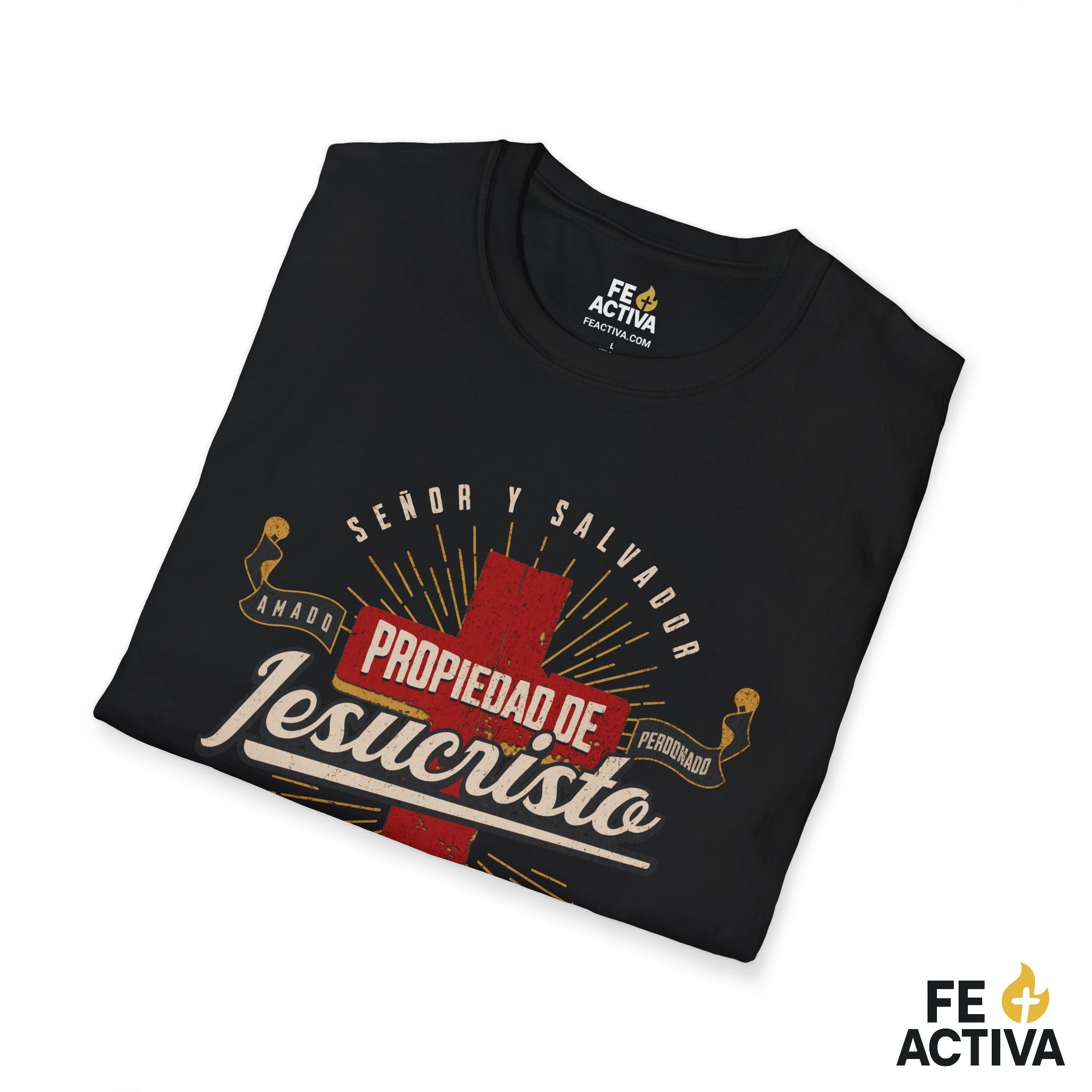 Propiedad de Jesucristo – Gálatas 2:20 | Camiseta Cristiana | Fe Activa