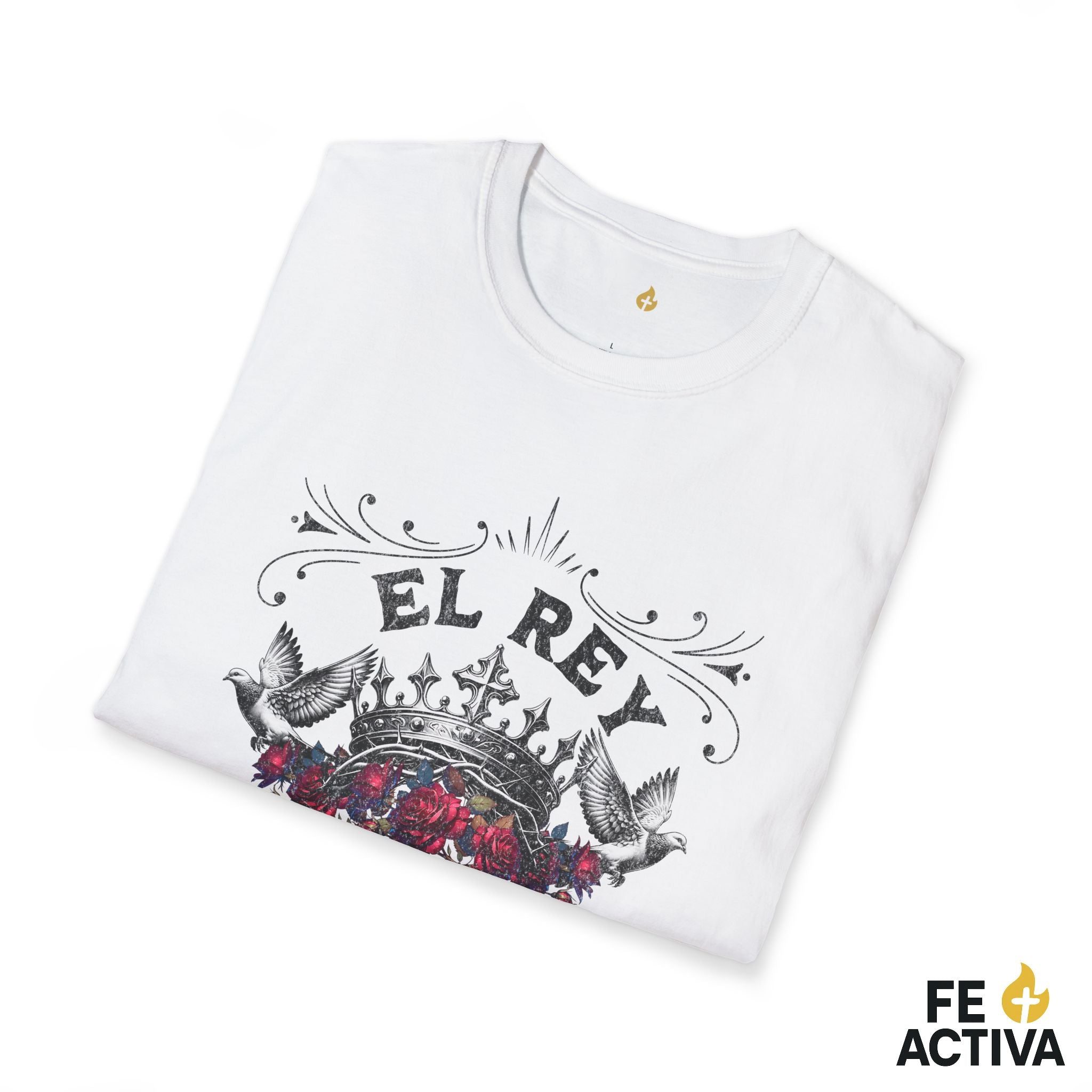 El Rey de Reyes – 1 Timoteo 6:15 | Camiseta Cristiana | Fe Activa