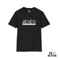 Jesus me Salvo: Lucas 19:10 | Camiseta Cristiana | Fe Activa