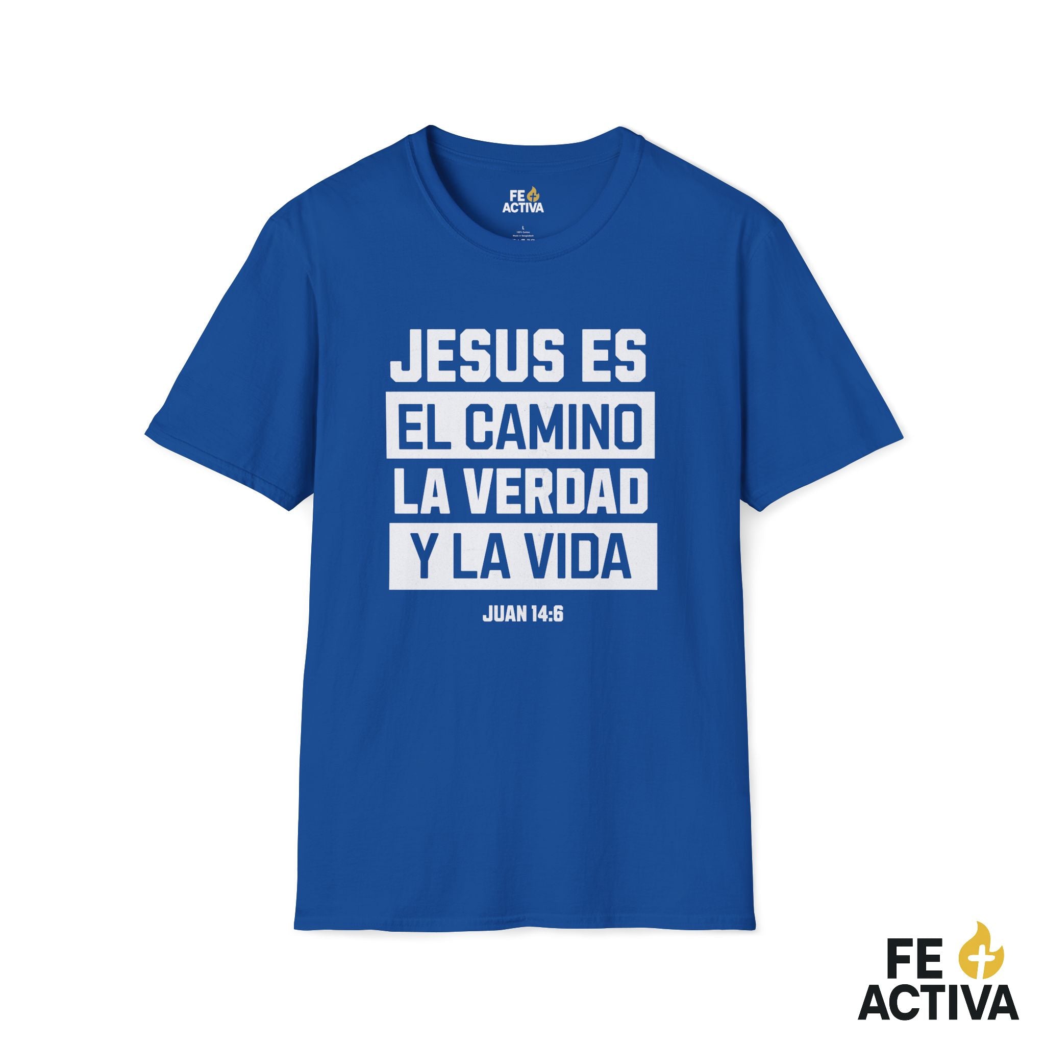 Juan 14:6 Camiseta Cristiana | Jesus es el Camino, la verdad y la Vida