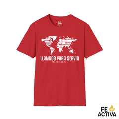 Llamado Para Servir – Marcos 10:45 | Camiseta Cristiana | Fe Activa