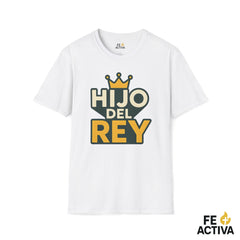Hijo del Rey | Romanos 8:17 | Camiseta Cristiana | Fe Activa