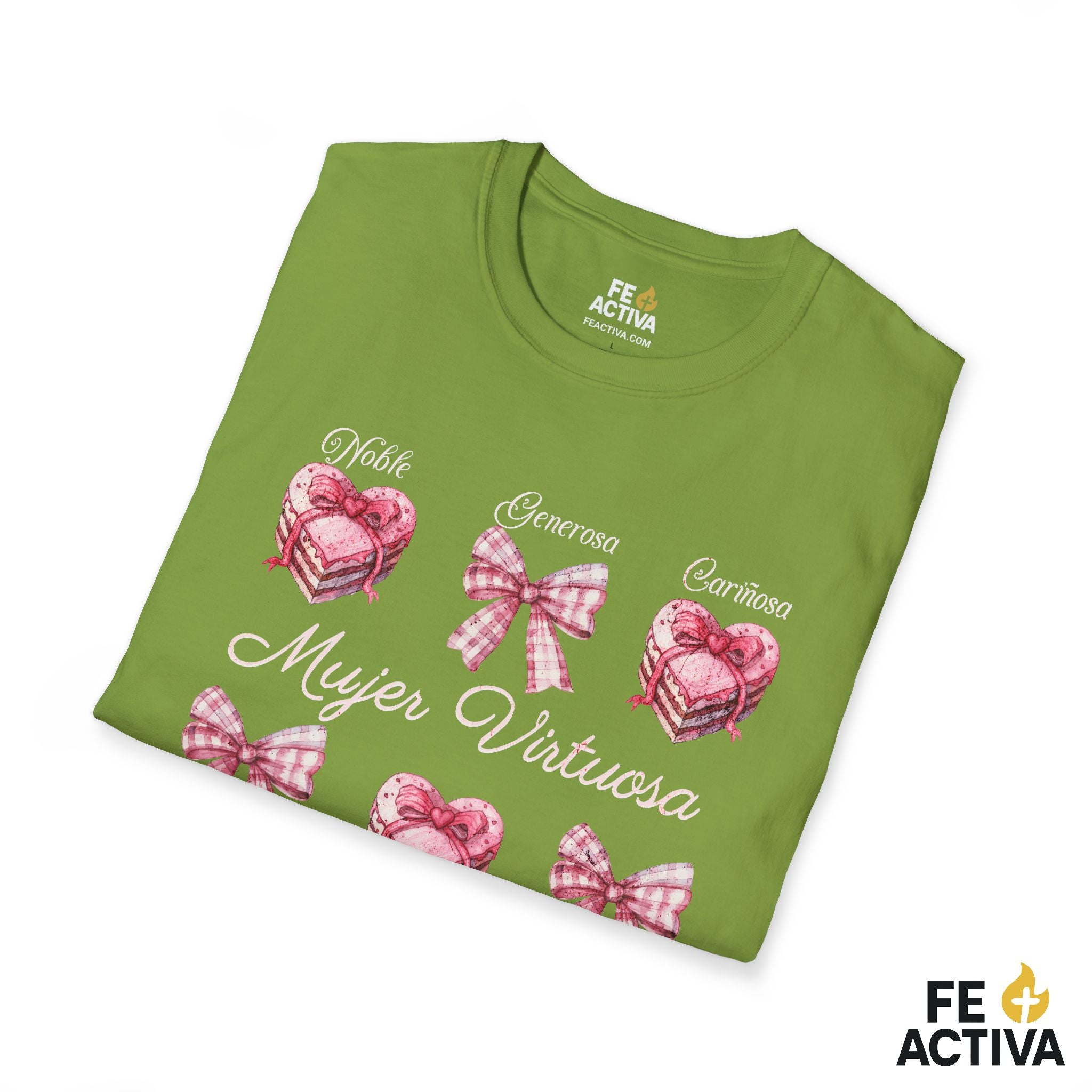 Mujer Virtuosa – Proverbios 31 | Camiseta Cristiana | Fe Activa