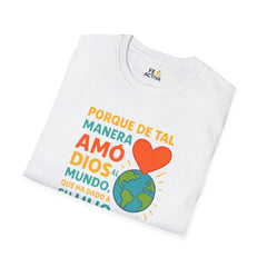 Juan 3:16 | Un Amor Eterno | Camiseta Cristiana | Fe Activa