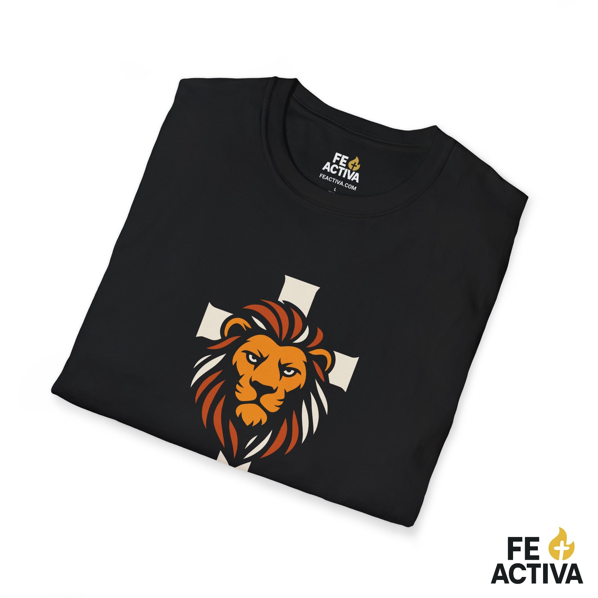 Jesus: El Leon de Judah | Apocalipsis 19:16  | Camiseta Cristiana | Fe Activa