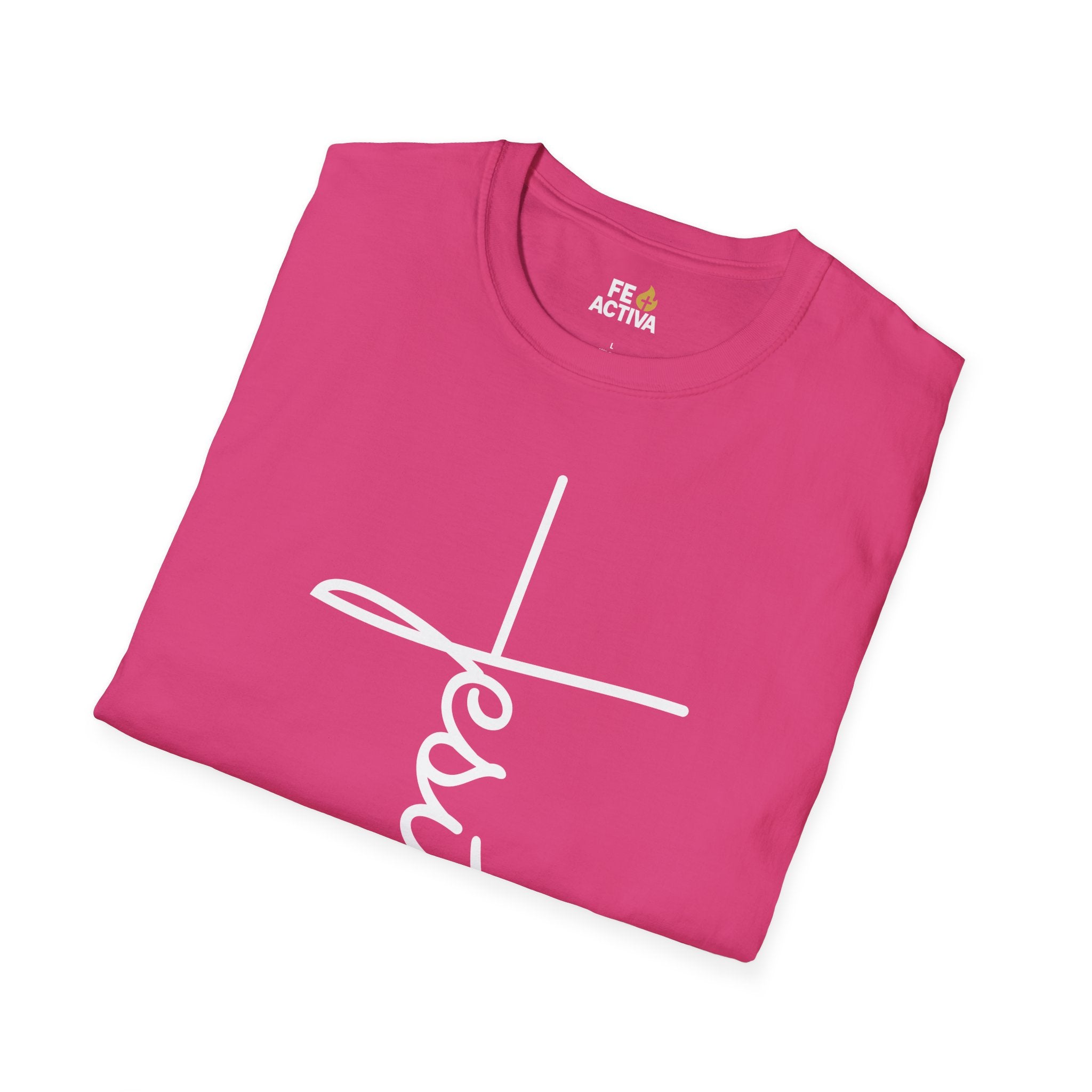 La Cruz y Jesus - Camiseta Cristiana en Español