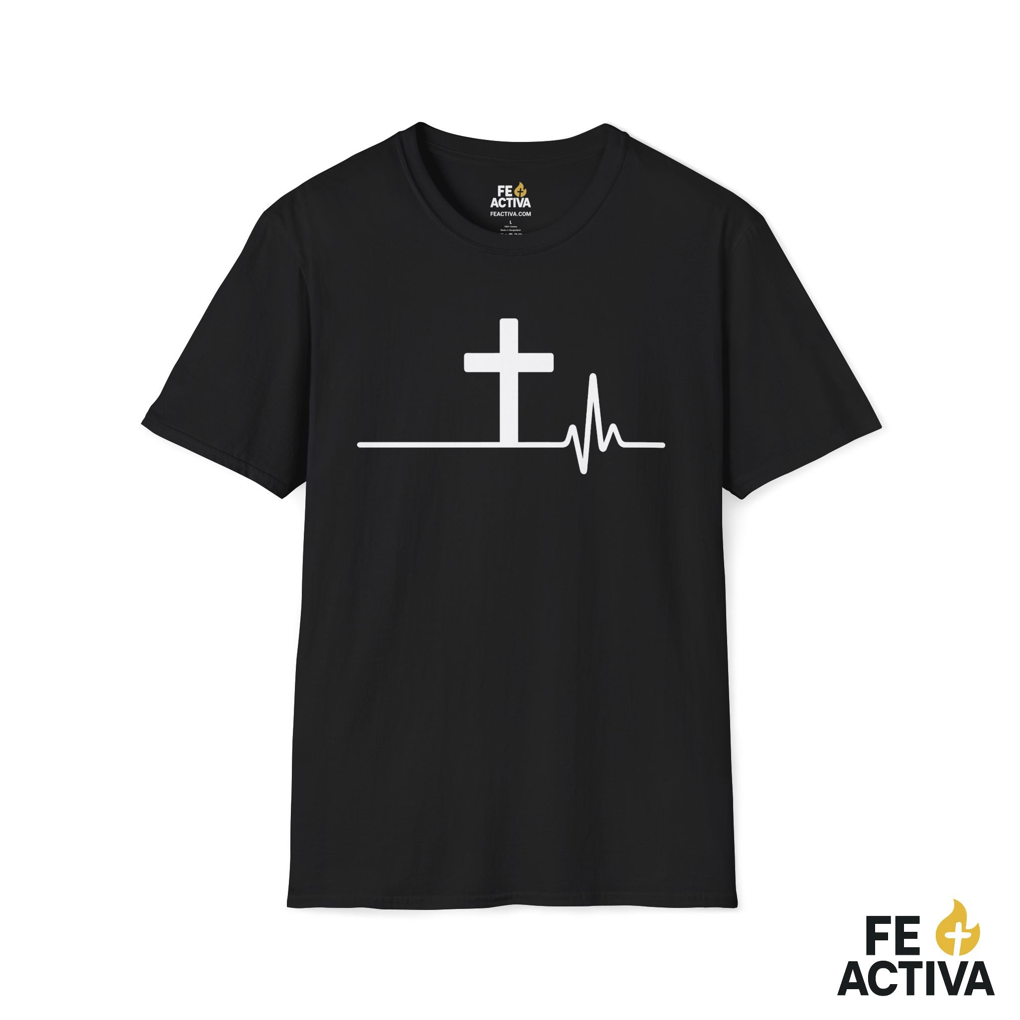 De Muerte a Vida – Juan 5:24 | Camiseta Cristiana | Fe Activa