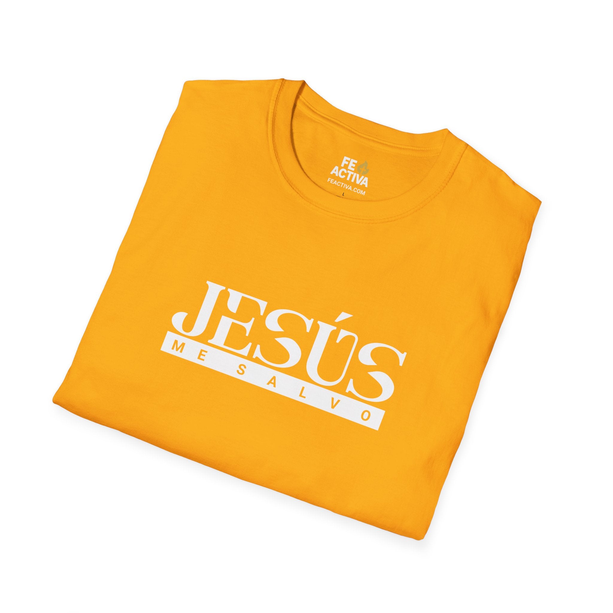 Jesus me Salvo: Lucas 19:10 | Camiseta Cristiana | Fe Activa