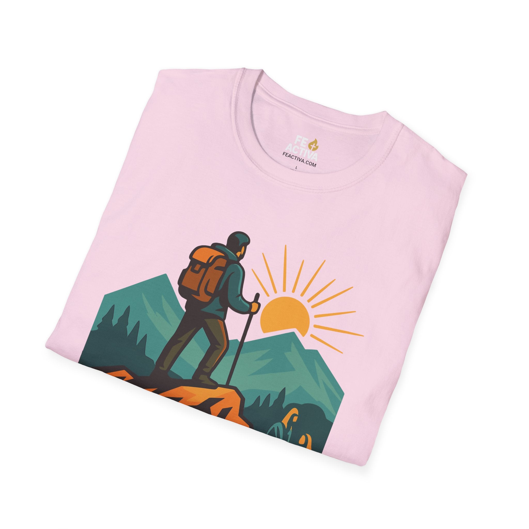 Se Fuerte y Valiente Josue 1:9 | Camiseta Cristiana | Fe Activa