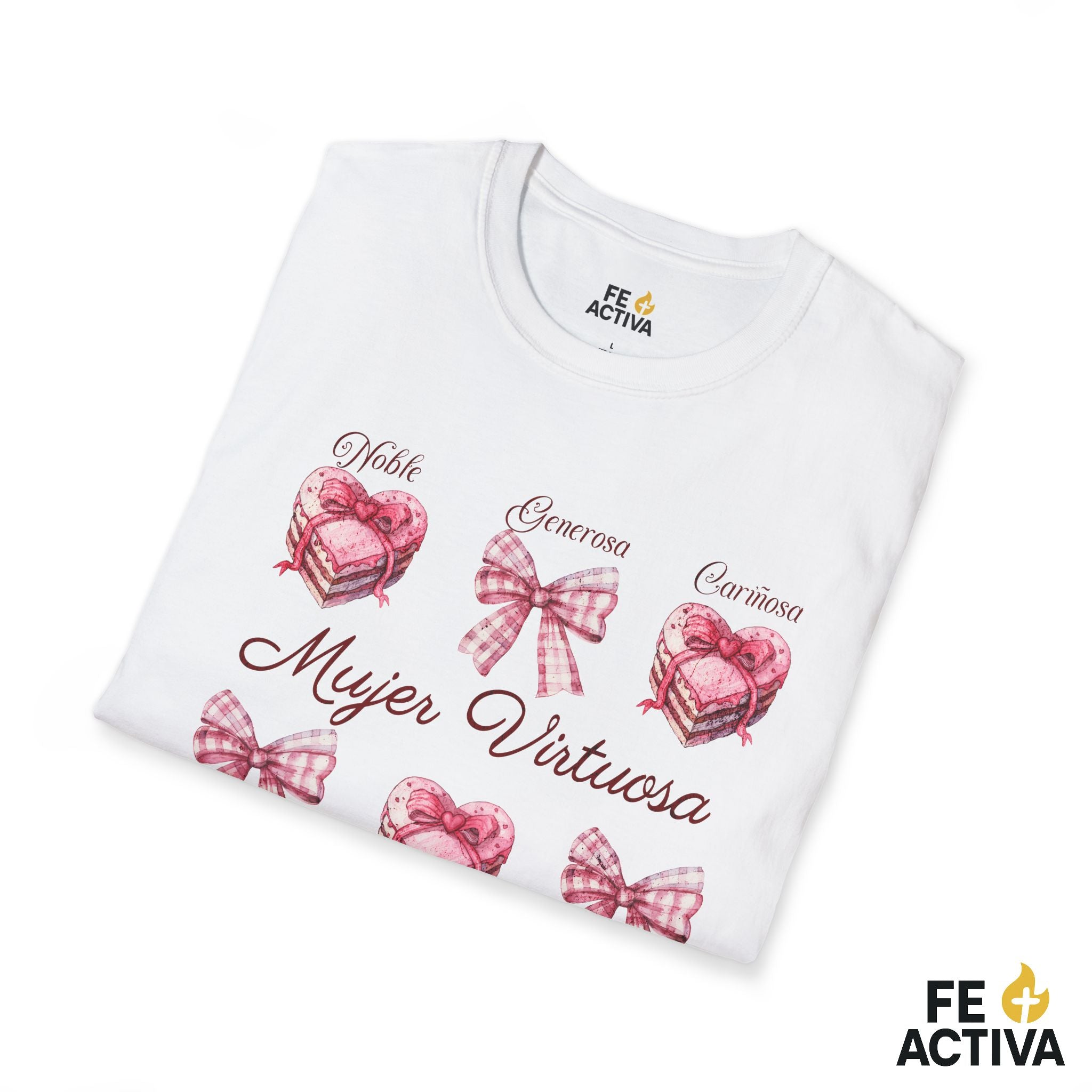 Mujer Virtuosa – Proverbios 31 | Camiseta Cristiana | Fe Activa