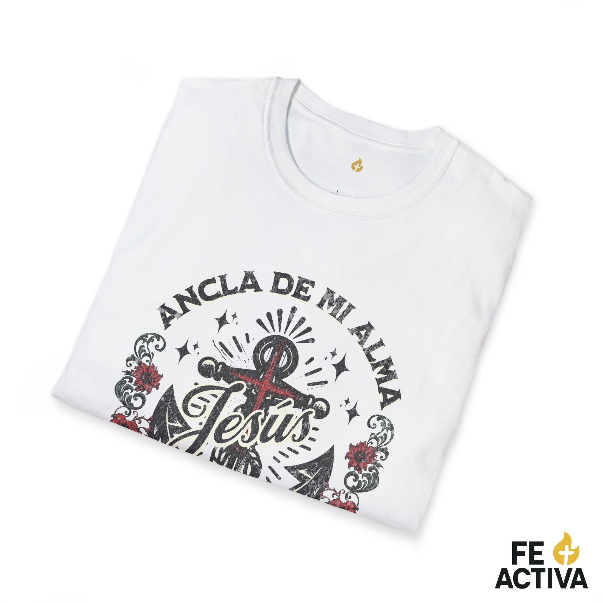Ancla de mi Alma – Hebreos 6:19 | Camiseta Cristiana | Fe Activa
