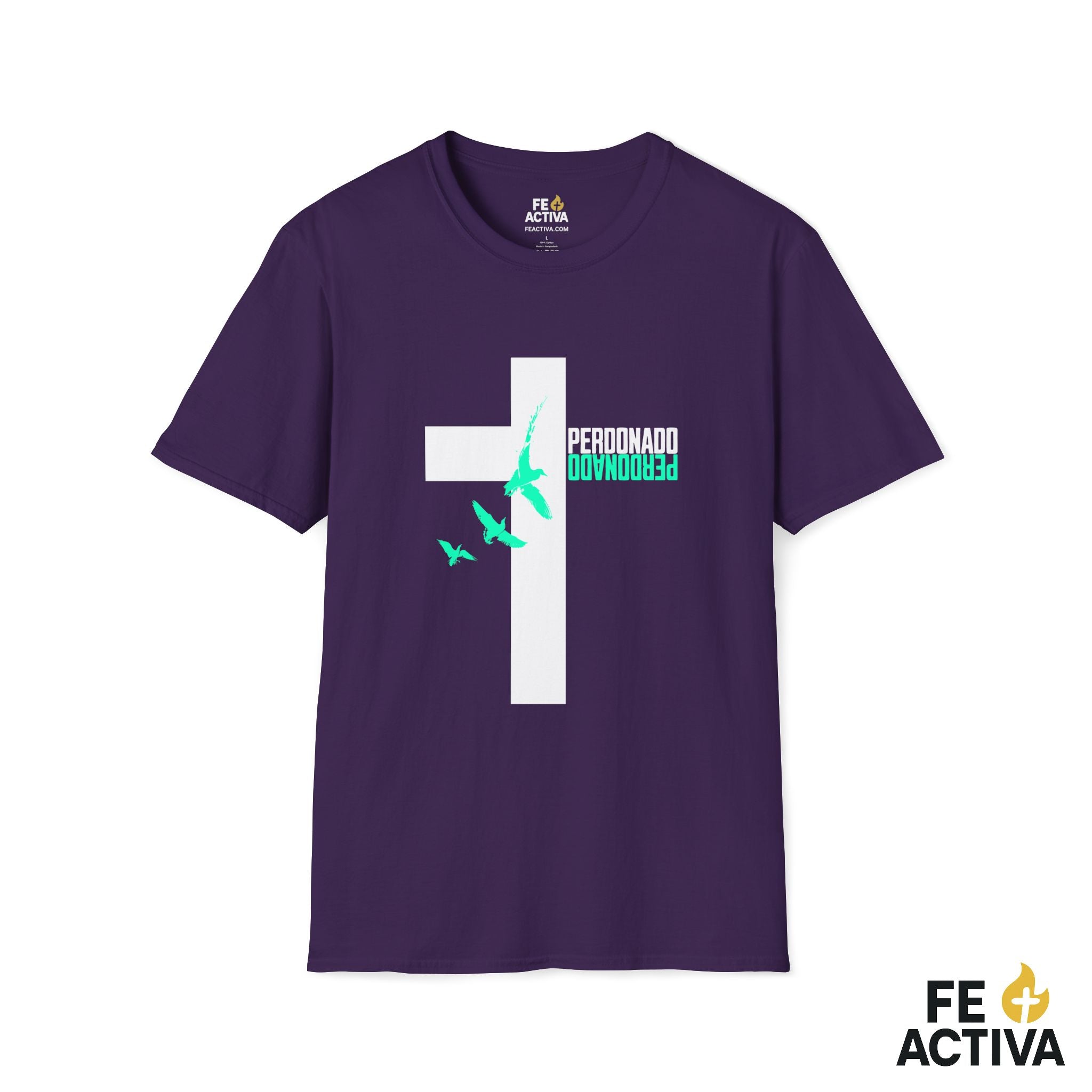 Perdonado  | Camiseta Cristiana | Fe Activa