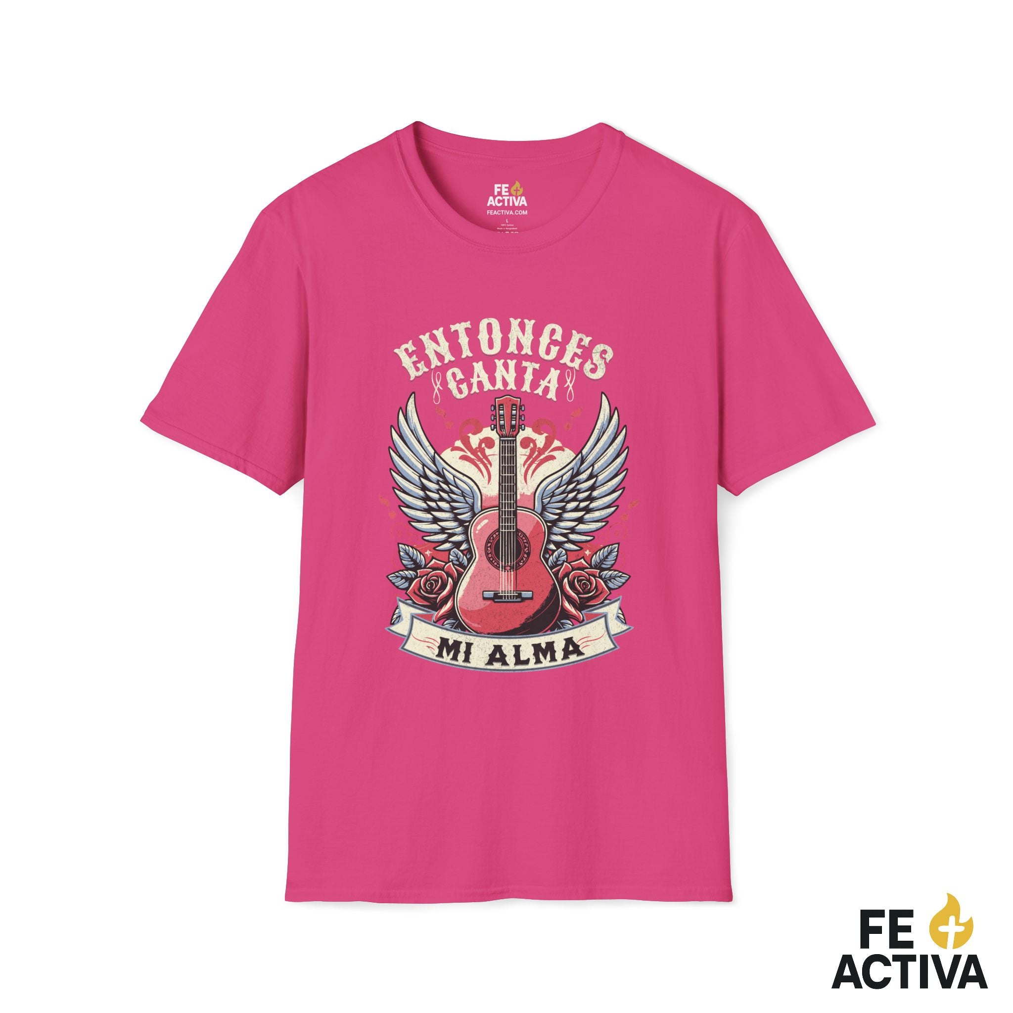 Entonces Canta Mi Alma – Salmo 104:33 | Camiseta Cristiana | Fe Activa