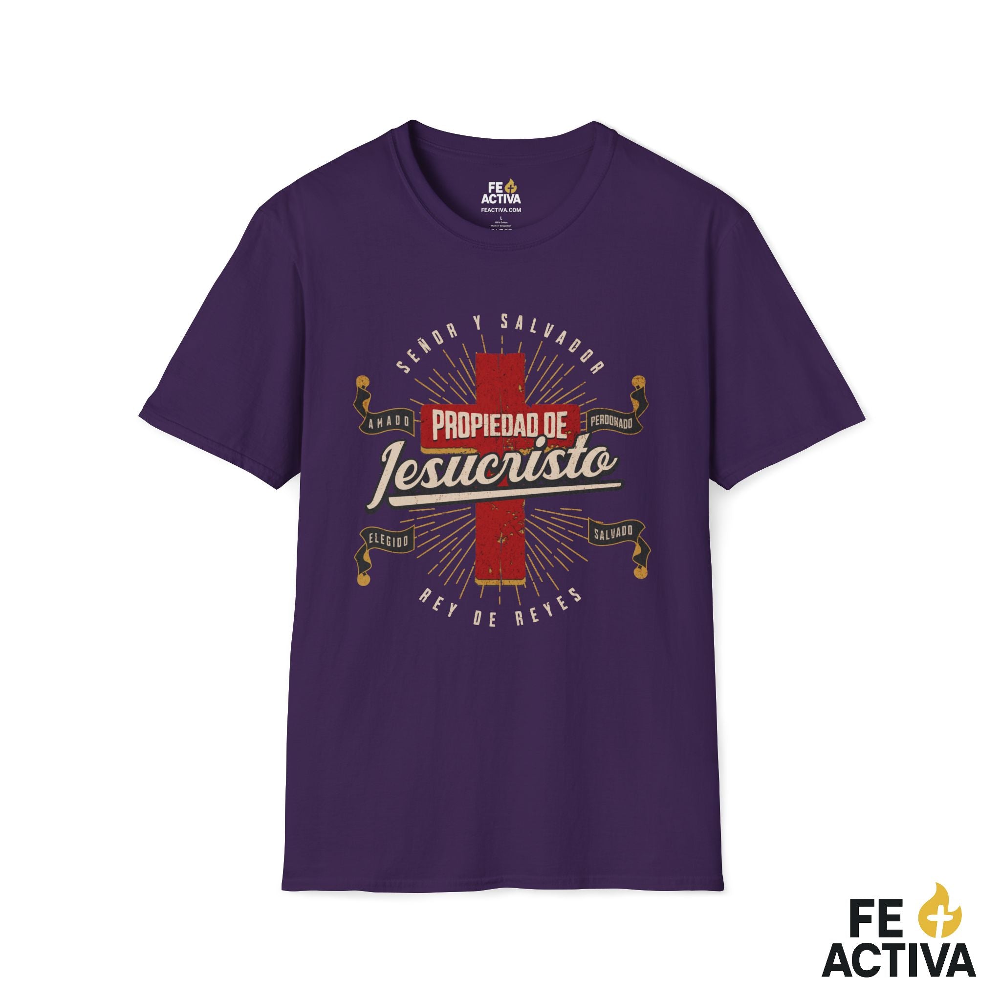 Propiedad de Jesucristo – Gálatas 2:20 | Camiseta Cristiana | Fe Activa