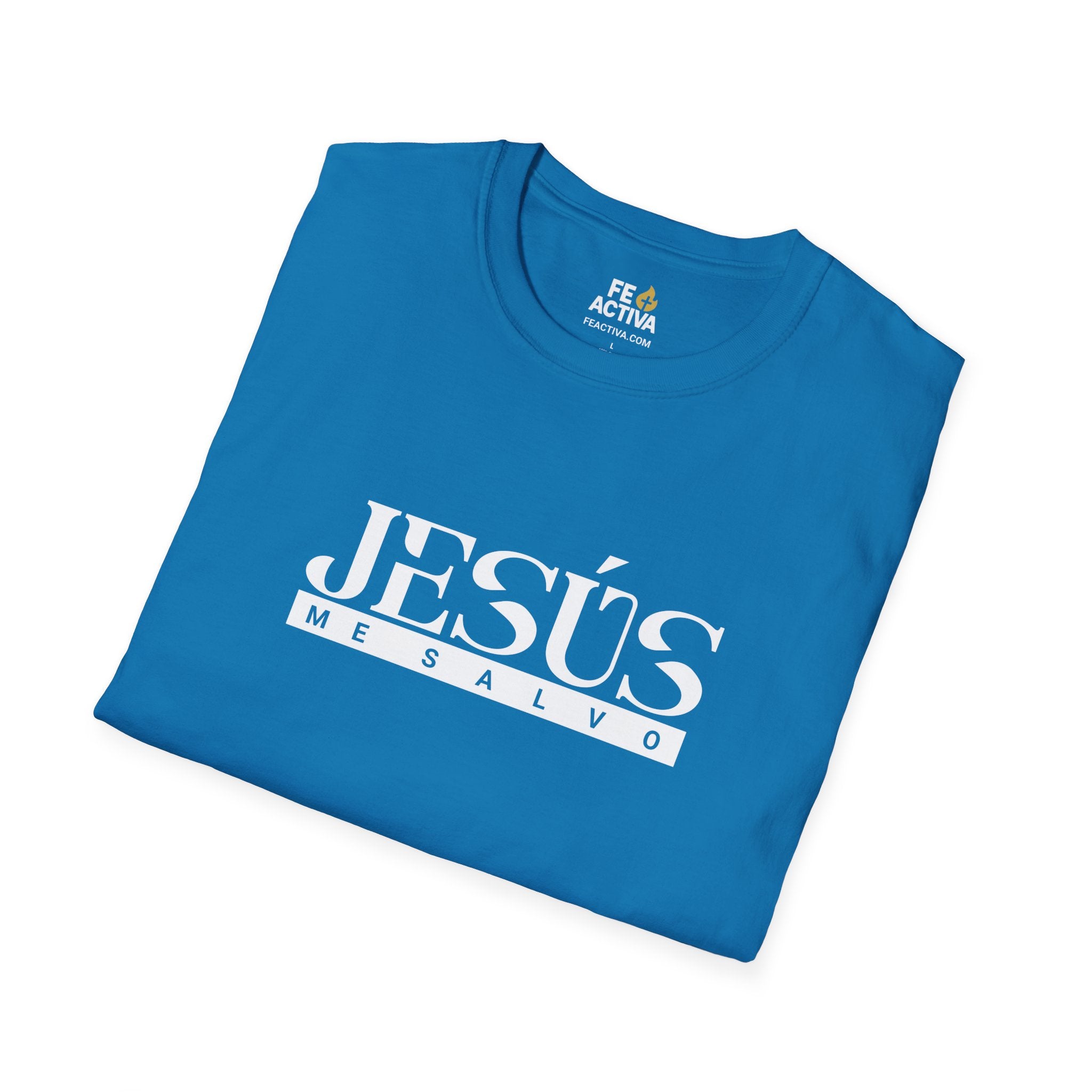 Jesus me Salvo: Lucas 19:10 | Camiseta Cristiana | Fe Activa