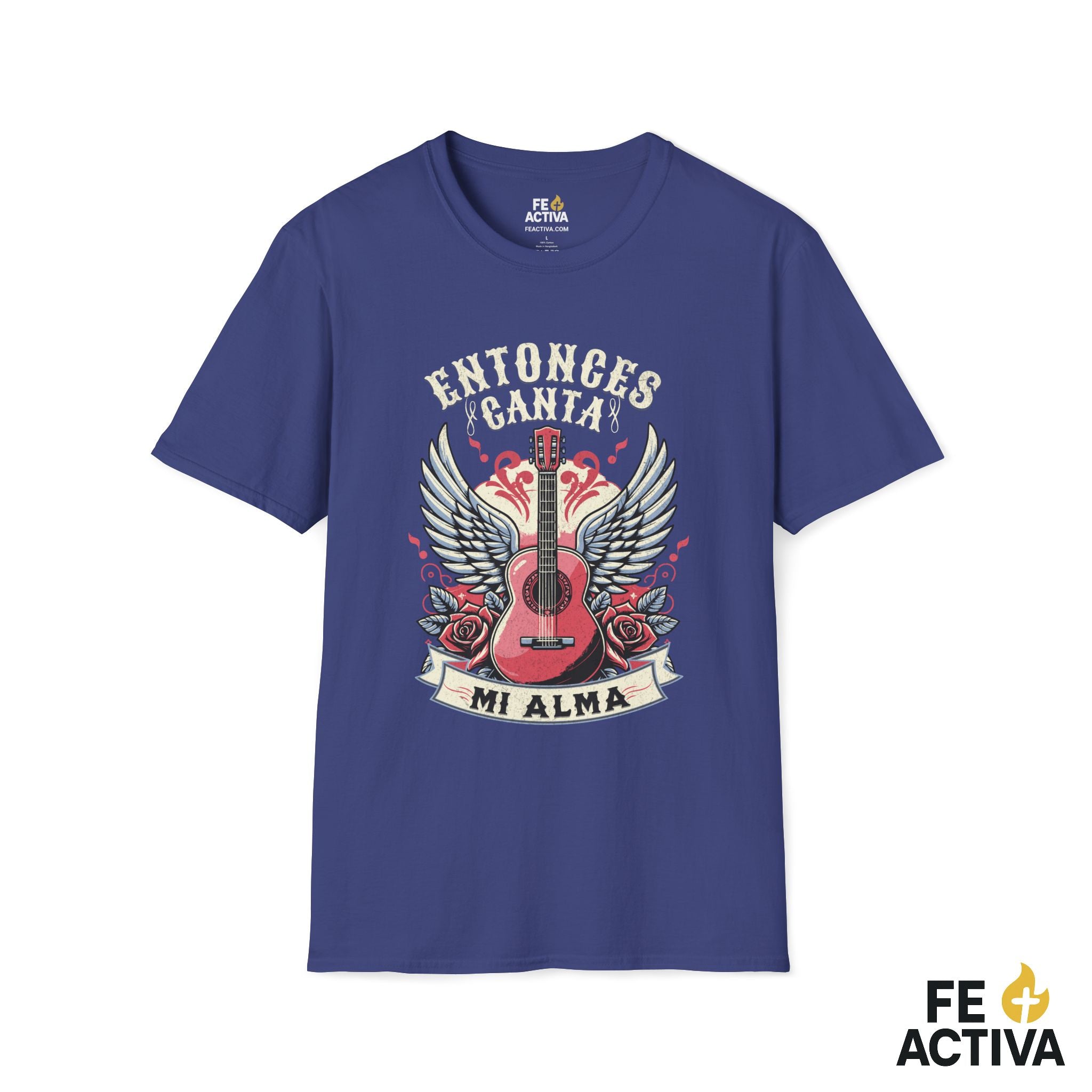 Entonces Canta Mi Alma – Salmo 104:33 | Camiseta Cristiana | Fe Activa