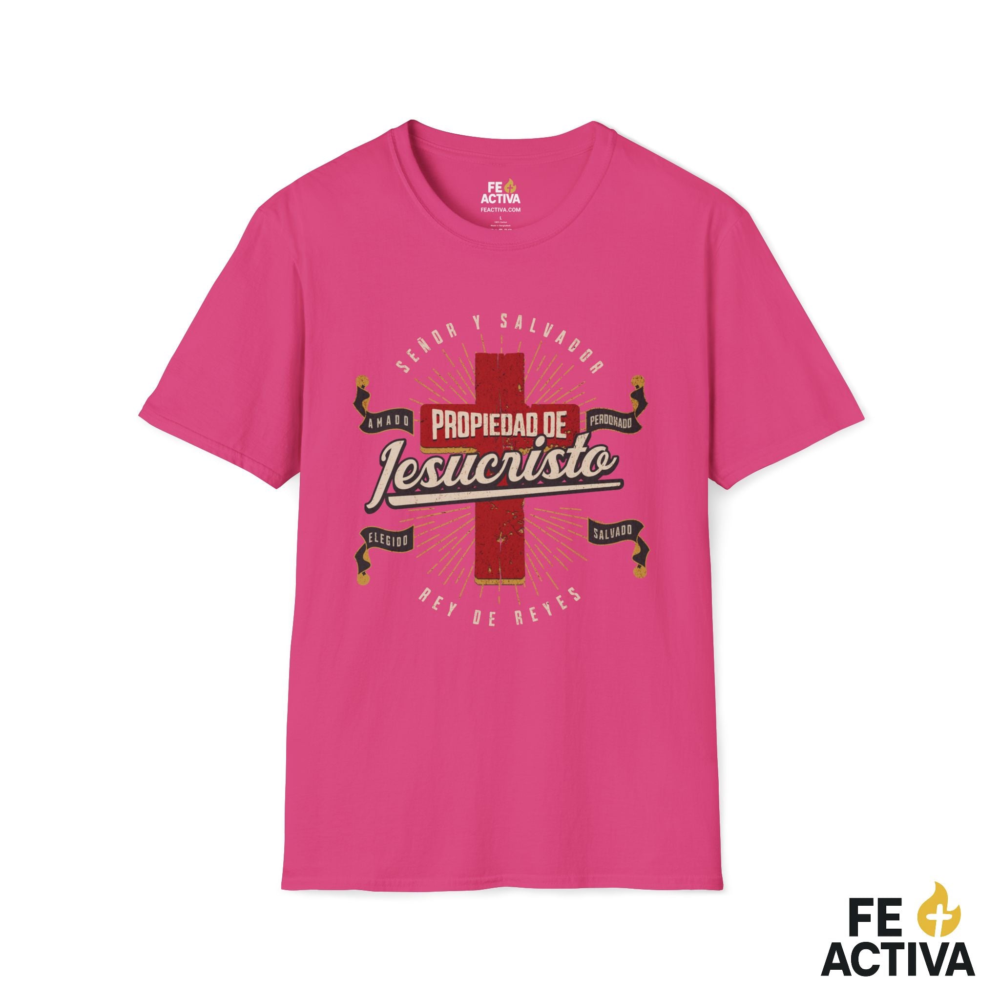 Propiedad de Jesucristo – Gálatas 2:20 | Camiseta Cristiana | Fe Activa