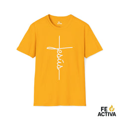 La Cruz y Jesus - Camiseta Cristiana en Español