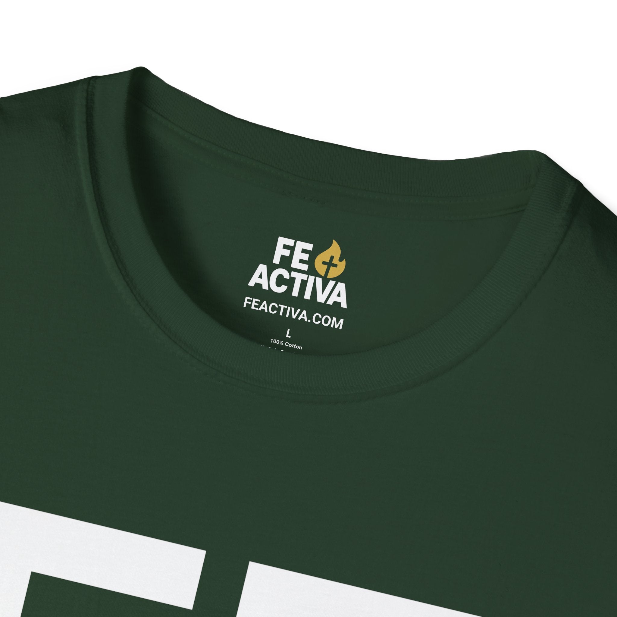 Fe que mueve Montañas - Mateo 17:20 | Camisetas Cristianas | Fe Activa