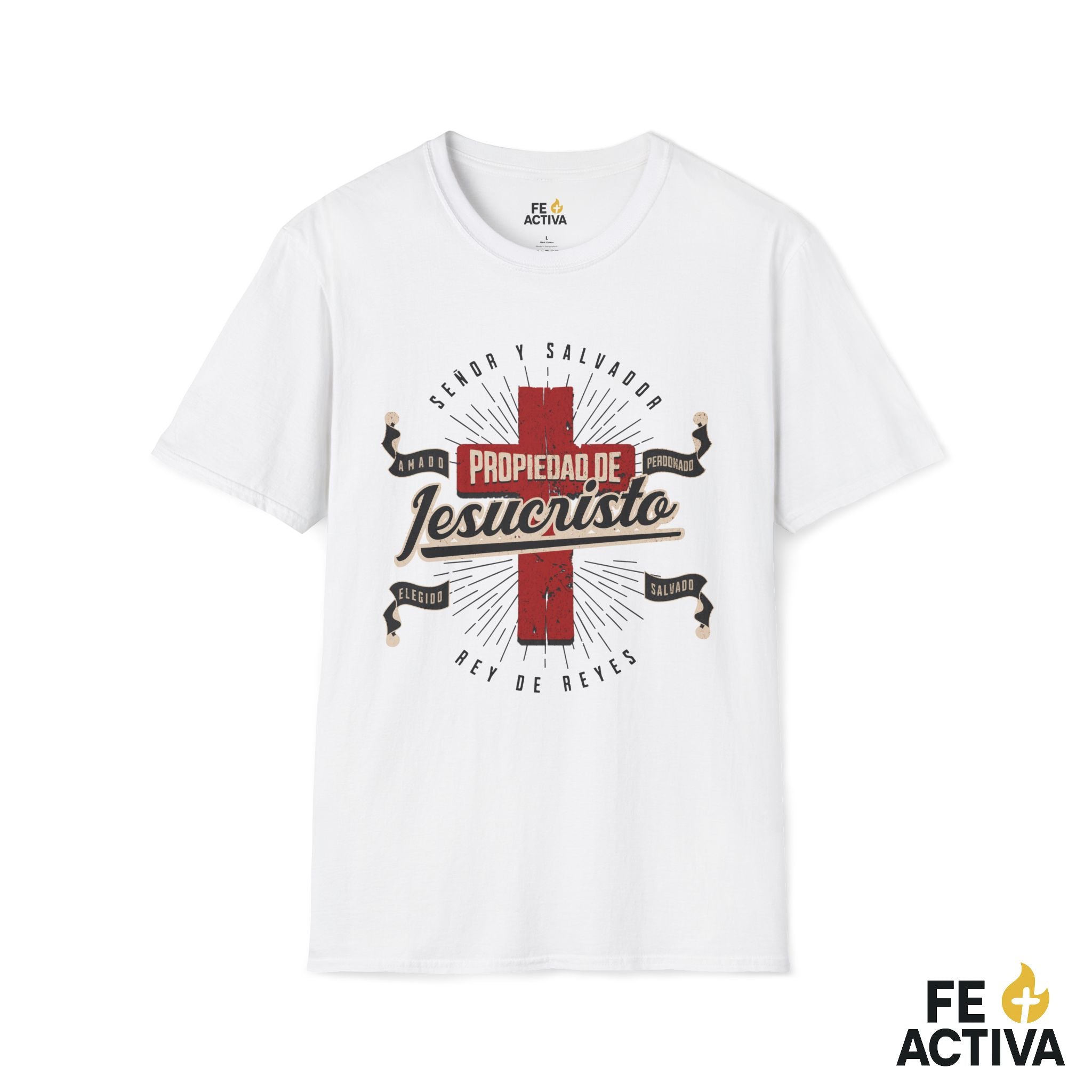 Propiedad de Jesucristo – Gálatas 2:20 | Camiseta Cristiana | Fe Activa